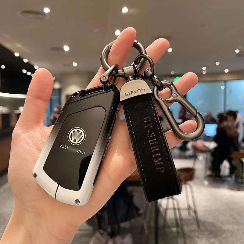 大众高尔夫8钥匙套凌渡L途昂x车id3 id4扣id6揽境rline揽巡壳24款