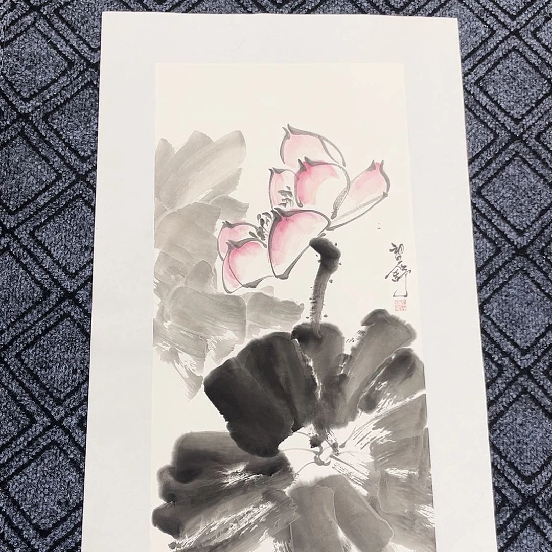 国画望舒老师四尺四开冯