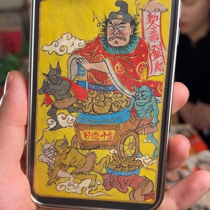 ₊***ᐝ纯手绘钟馗文创画