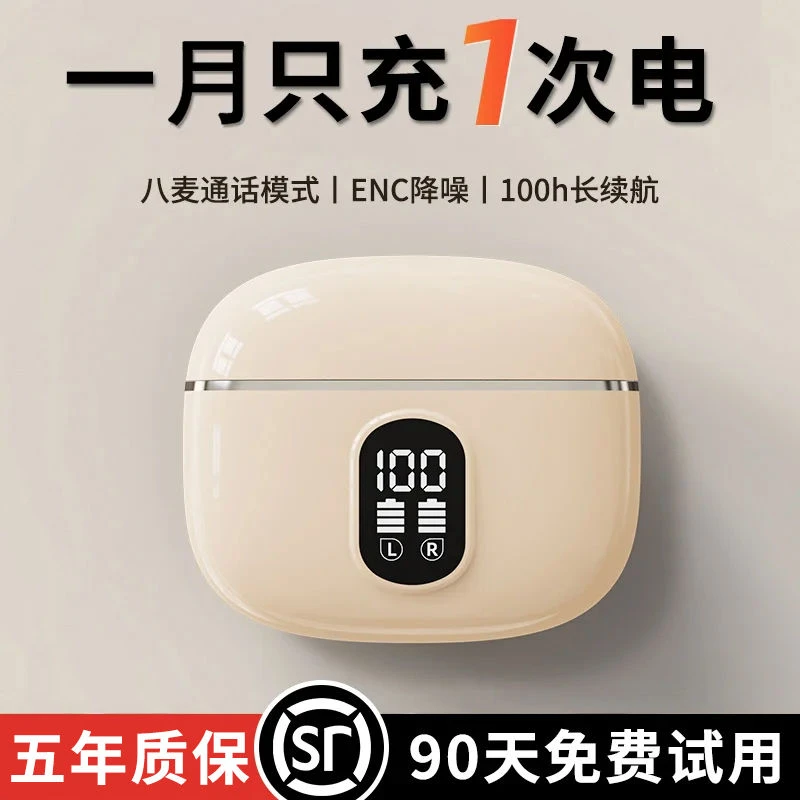 【顺丰速度次日达】2025款真入耳式无线蓝牙耳机降噪高音质超长续航