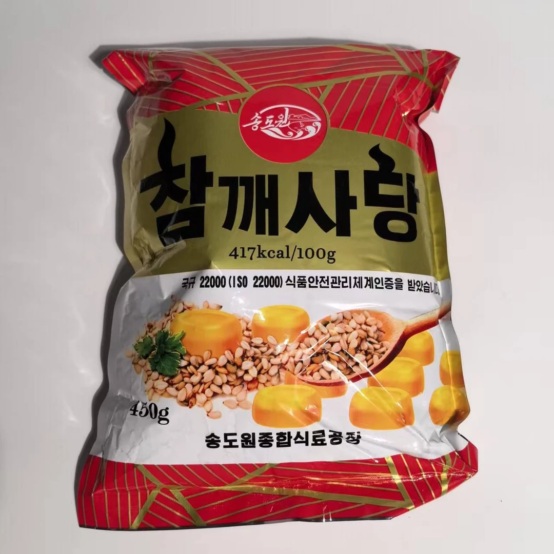 朝鲜芝麻糖450克保质期6个月