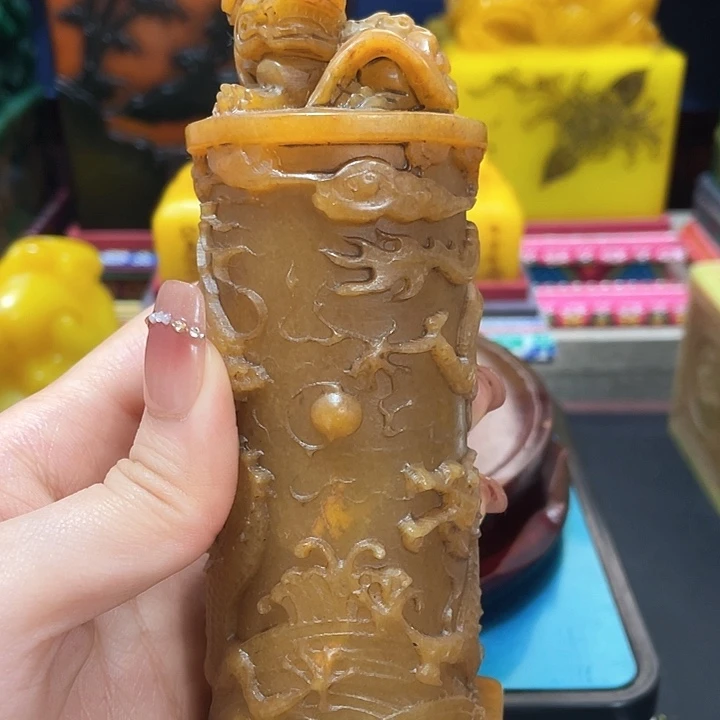 寿山石印石篆刻印章引首章闲章姓名章生日礼物