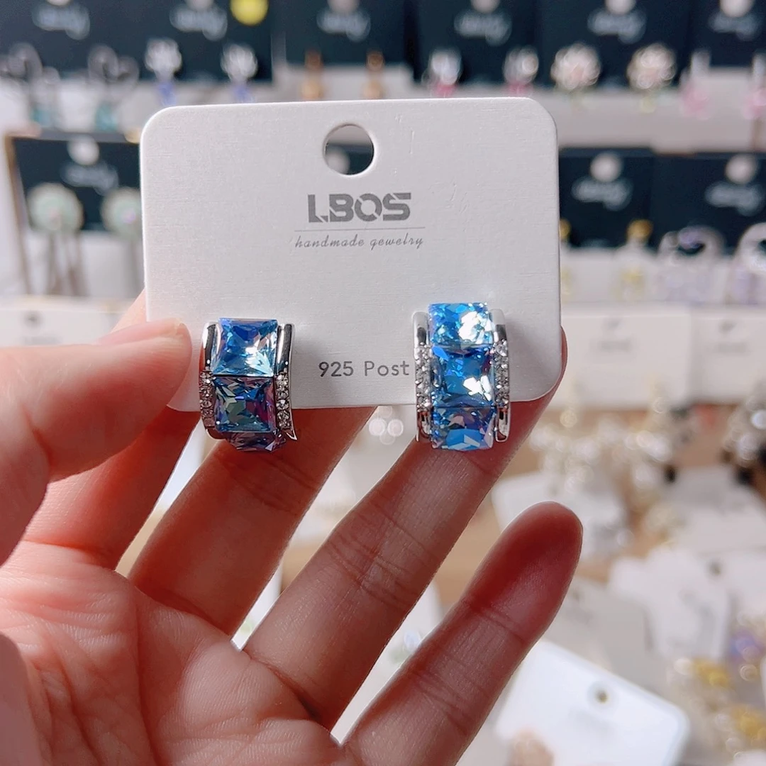 锆石纯铜合金耳环的