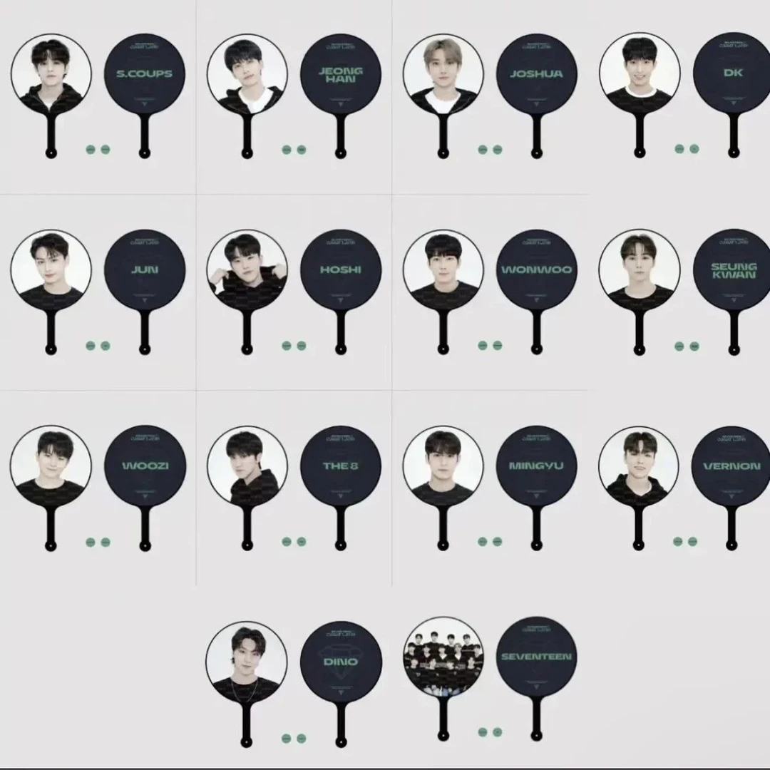 次 seventeen 大扇子 场周扇子 合集