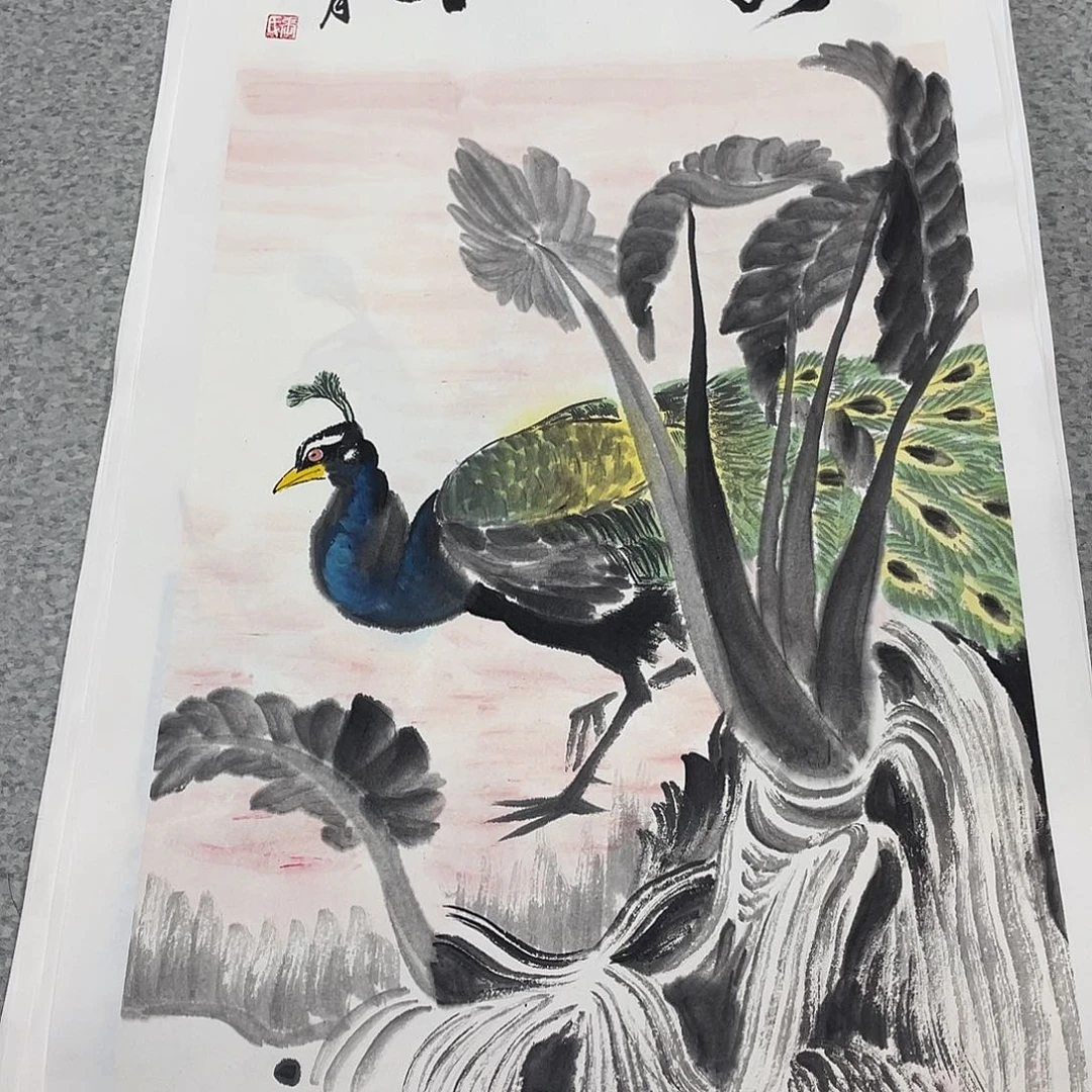 国画2平尺国画作品
