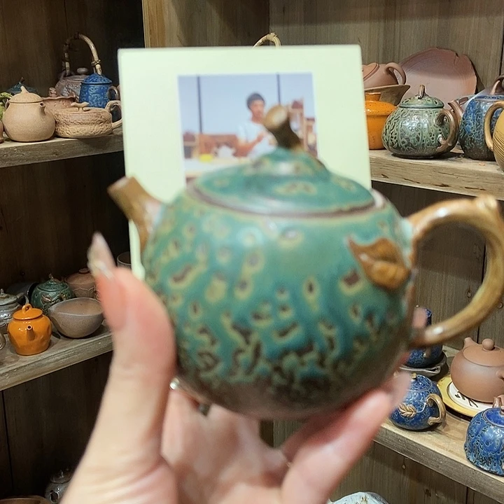 柴烧老岩泥高端茶器