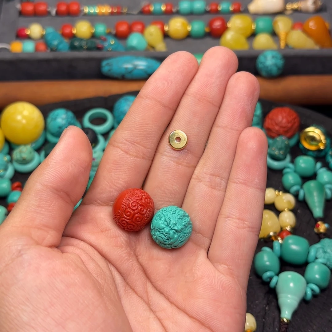 玛瑙/玉髓未镶嵌珠宝半成品16 16 带卡8隔片四个