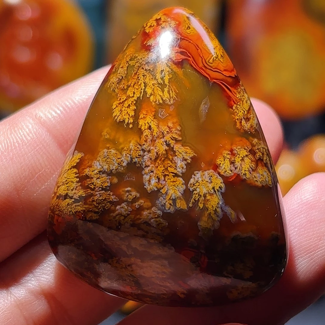 玛瑙/玉髓吊坠(不含链)未镶嵌