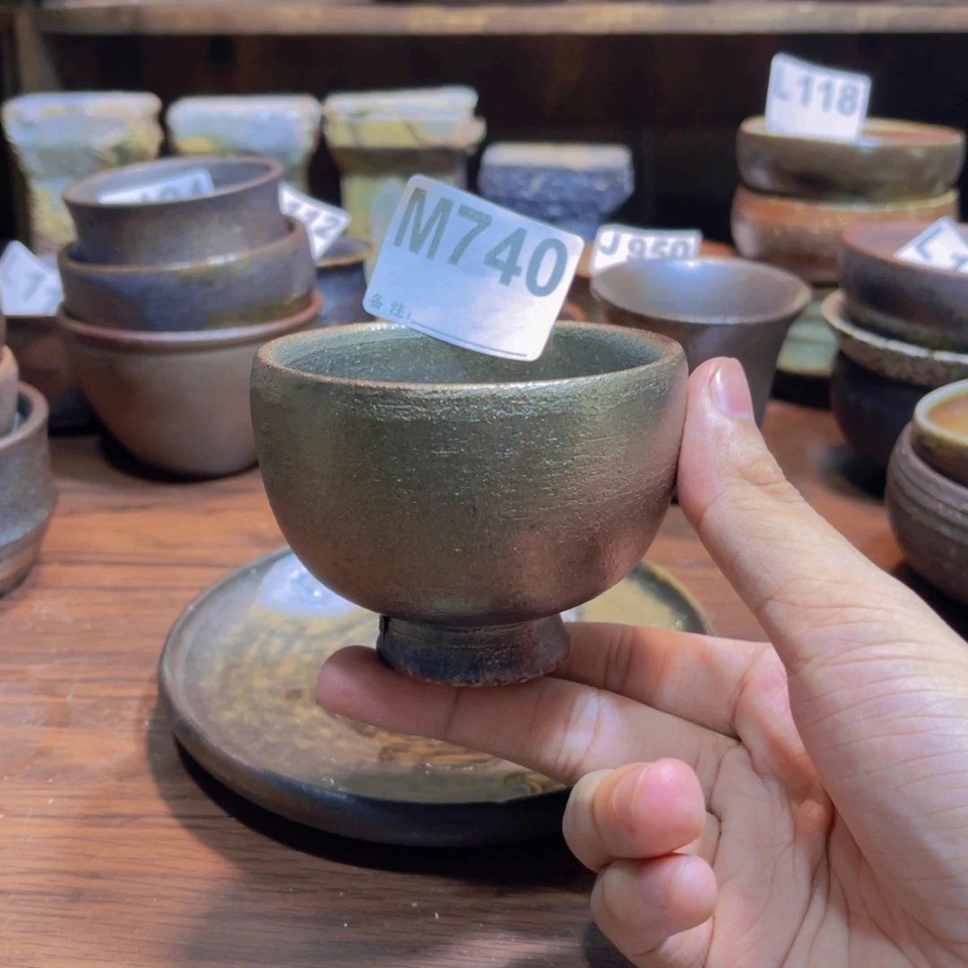 纯手工制作柴烧纯手工制作柴烧杯740