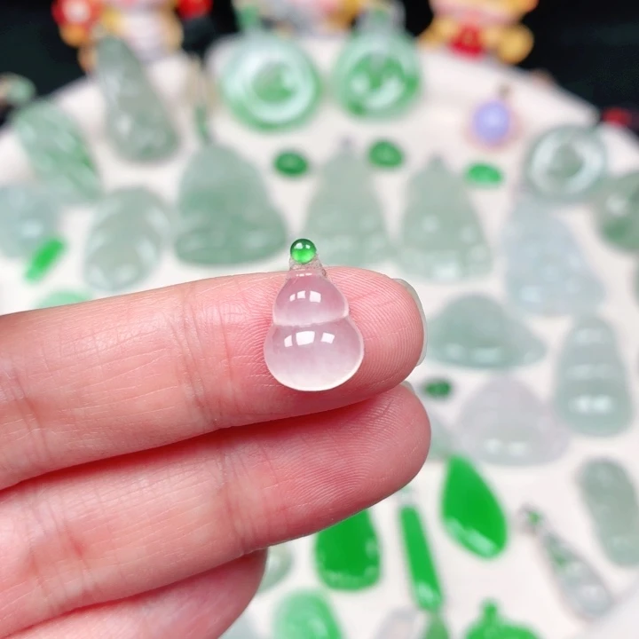 颈饰未镶嵌翡翠缅甸天然A货翡翠