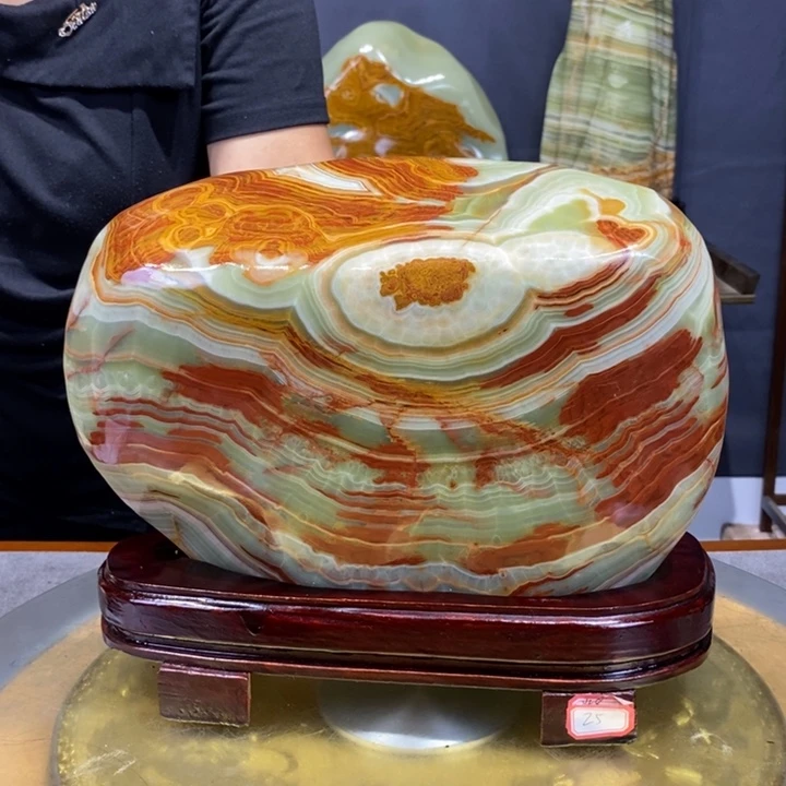 石材精品古青石摆件