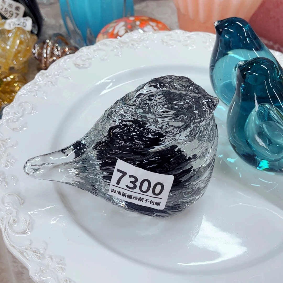 7300熔岩鸟大号 家悦琉璃摆件
