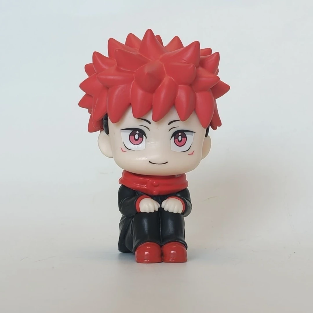 爆款 上新 Q版坐姿虎子 虎杖悠仁 动漫 手办 优质 摆件