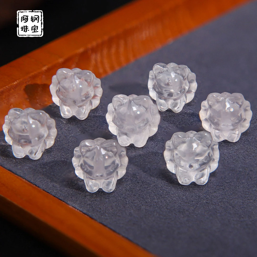 白水晶凤九配件无证书(14*15*12)天然水晶配饰-多样性发其一BS951