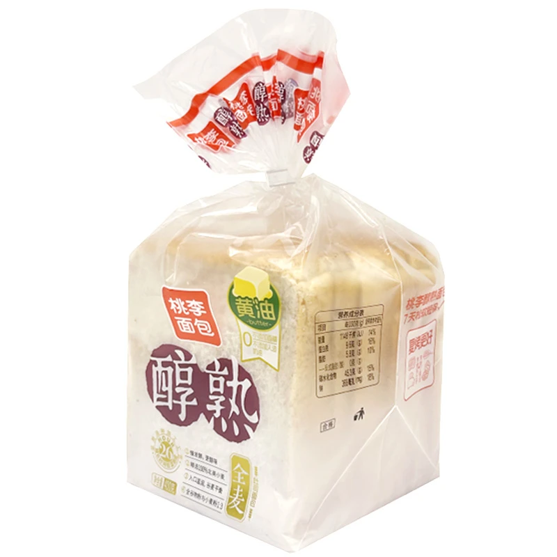 桃李全麦醇熟切片面包400g