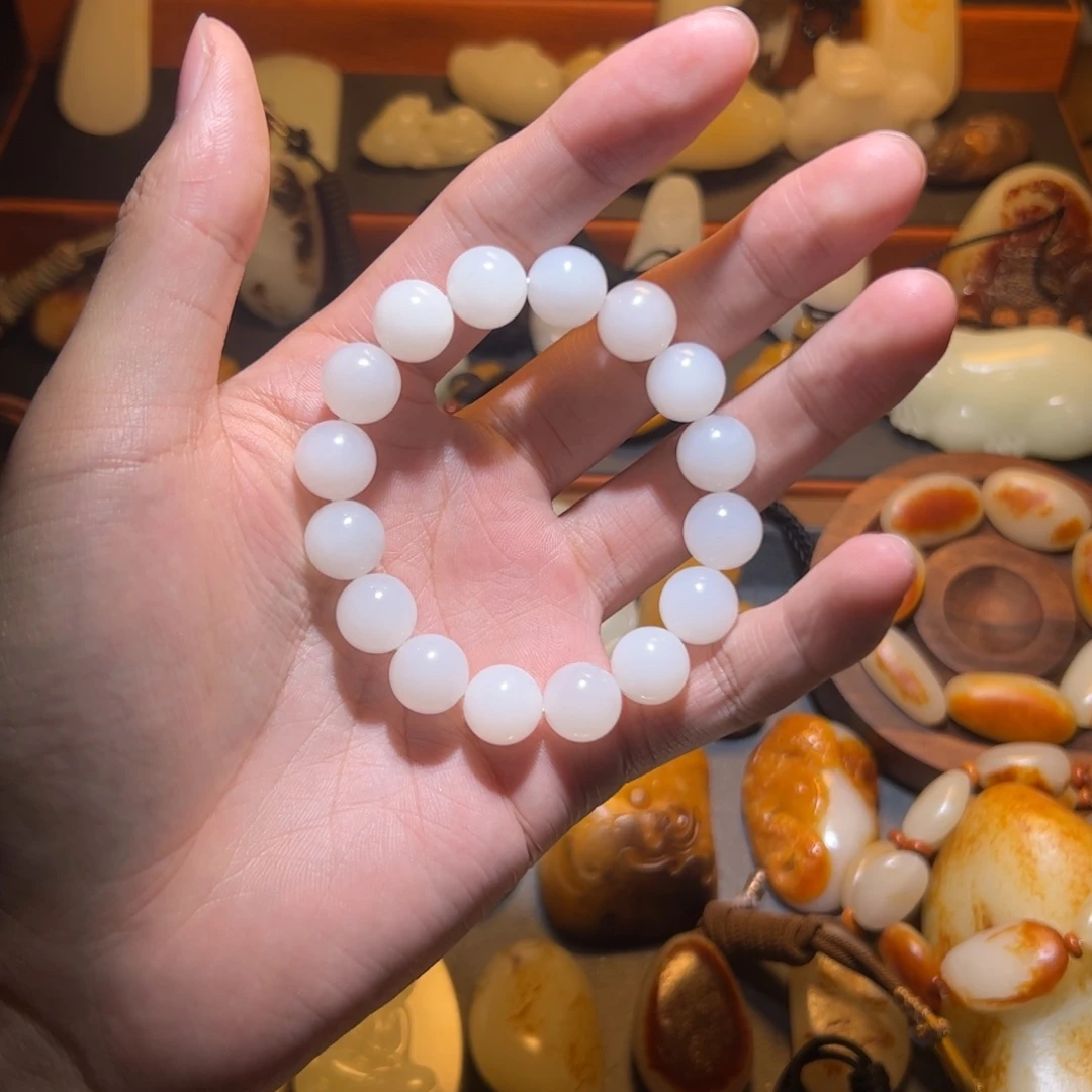 和田玉颈饰未镶嵌郑**～