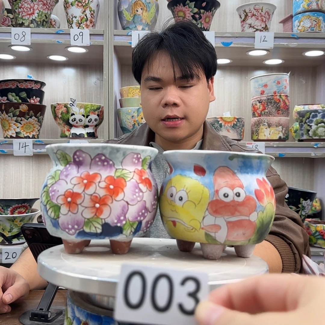 花盆紫砂瑕疵瑕疵003