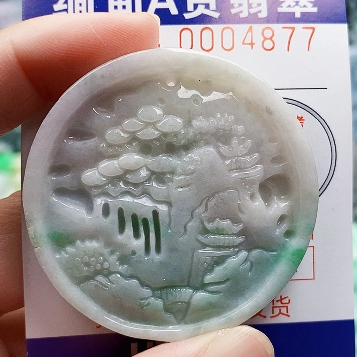 吊坠(不含链)未镶嵌翡翠