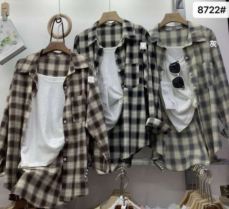 新款百搭休闲衬衫