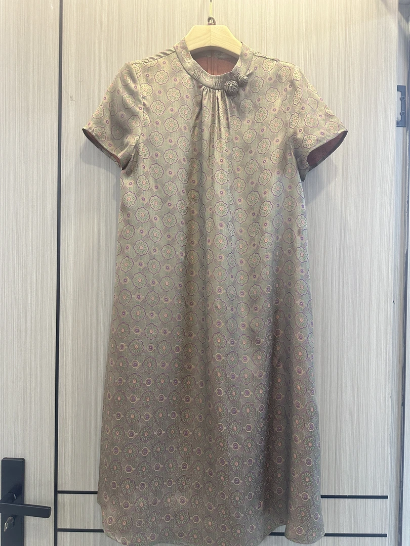 SENBIYAO森比垚 5121#桑蚕丝连衣裙