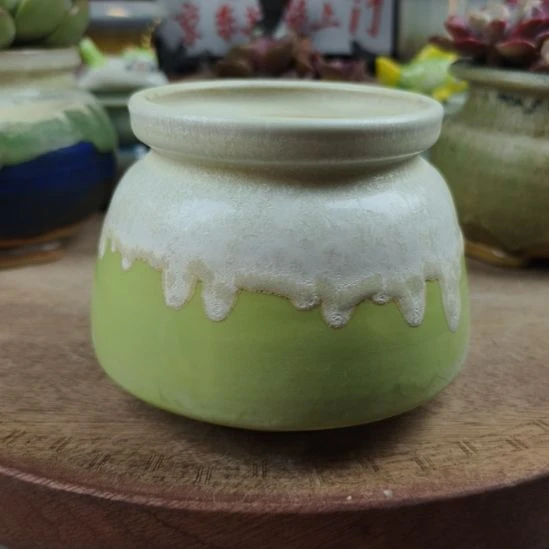 景德镇手工高温陶瓷：内口8.5高10