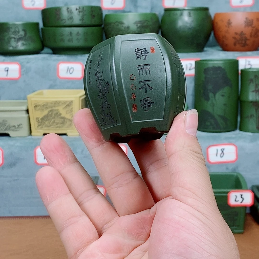 紫砂花盆我在看电影