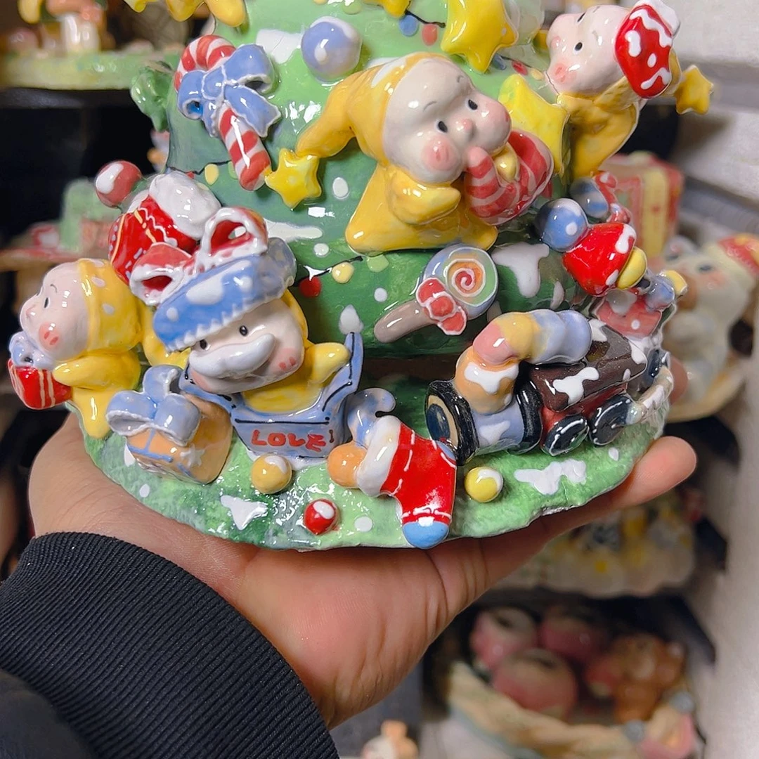 老梧家的手工多肉花盆