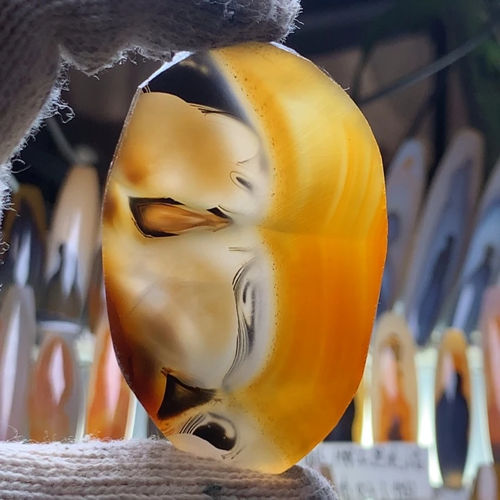 玛瑙/玉髓颈饰未镶嵌156