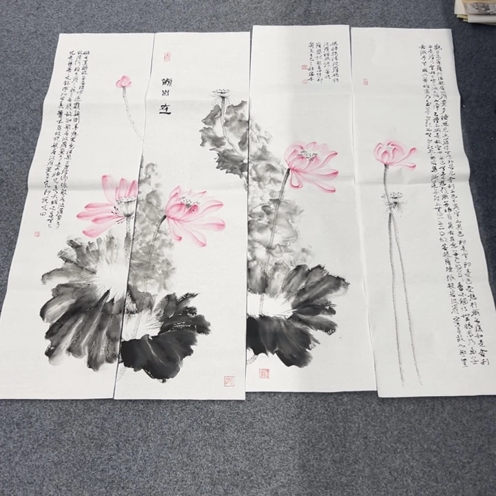 国画宣纸纯手绘字画