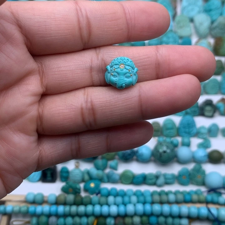 未镶嵌绿松石原矿绿松石系列