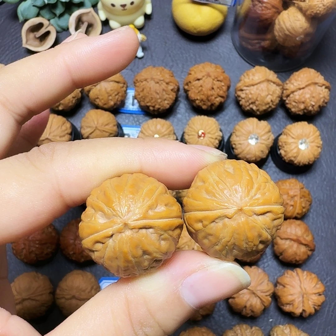 文玩核桃把件25尺焖尖板栗005