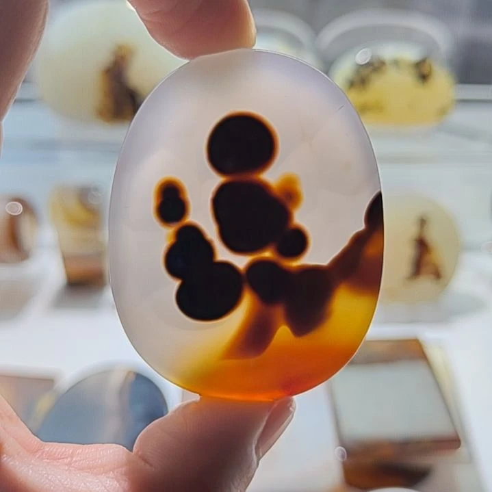 玛瑙/玉髓未镶嵌吊坠(不含链)95号