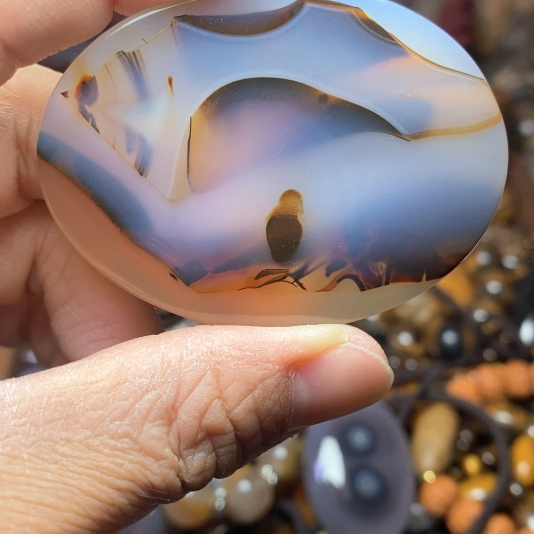 玛瑙/玉髓未镶嵌吊坠(不含链)