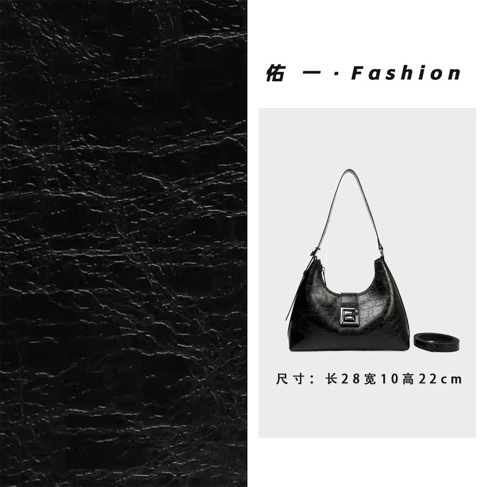 【工厂直销】BF-66613-黑色轻奢女包