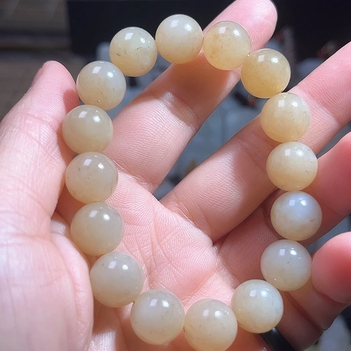 和田玉（糖玉）手串未镶嵌
