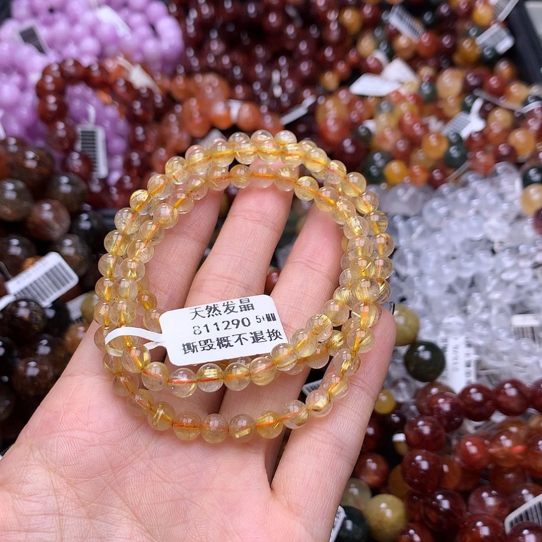 未镶嵌手链水晶手链