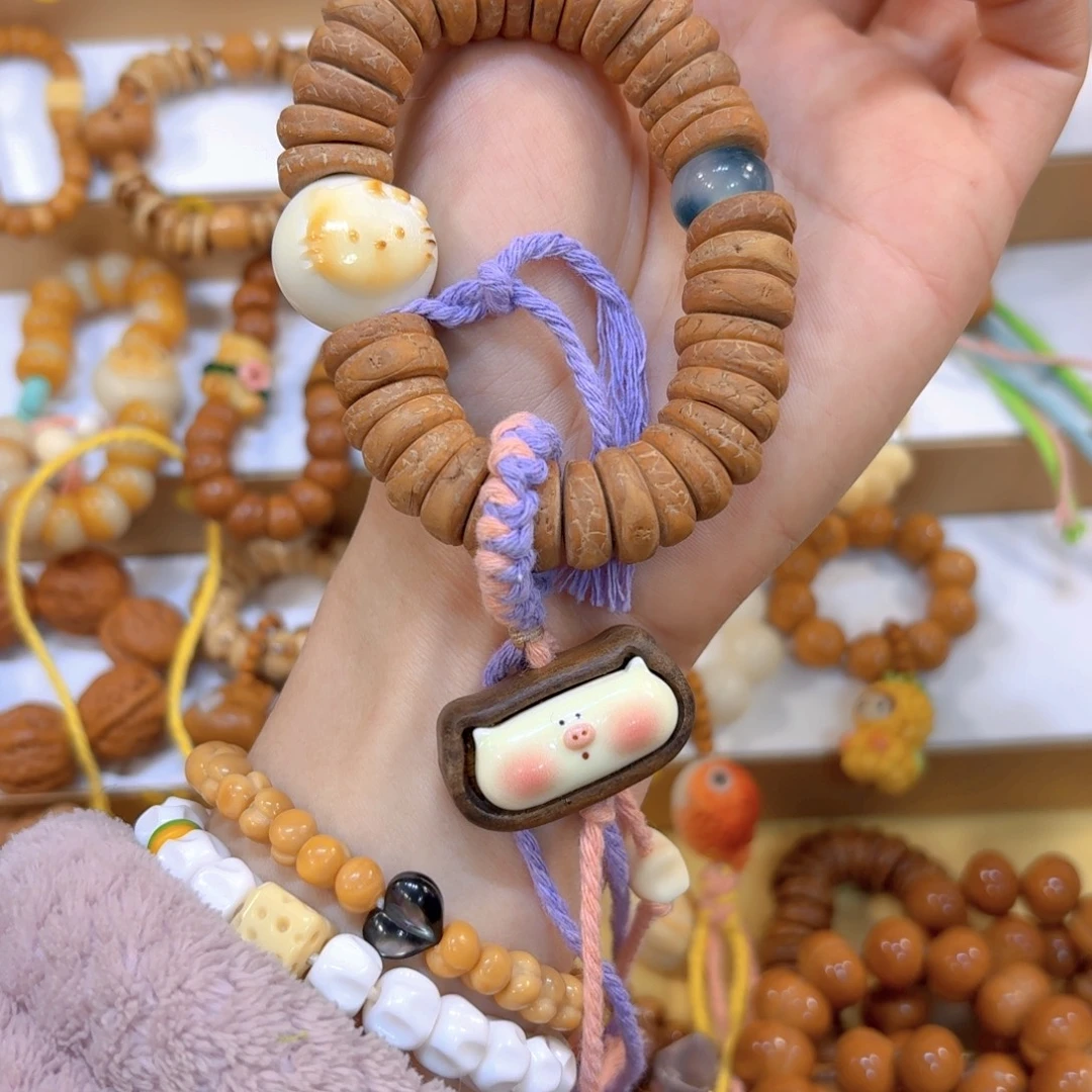 星月菩提手串凤眼薄切