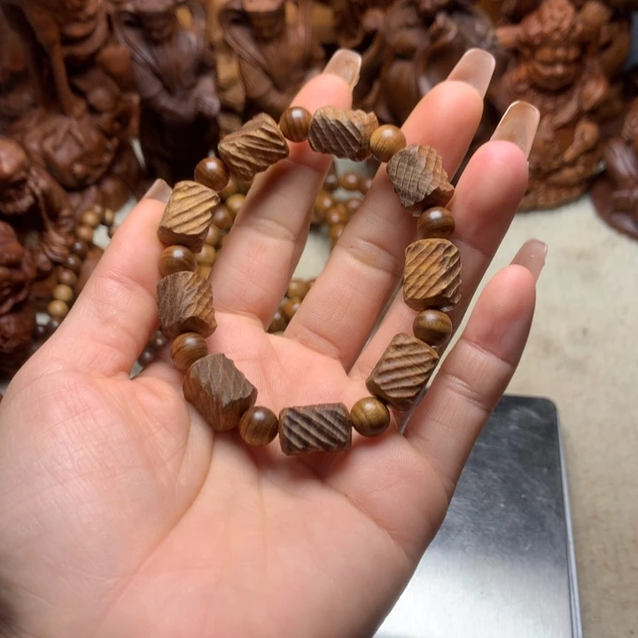 檀香木其他老山檀香手把件