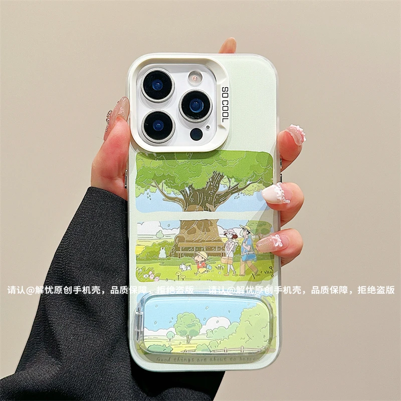 磨砂彩银适用苹果16/iPhone/华为荣耀/OPPO/VIVO/小米/手机壳保护
