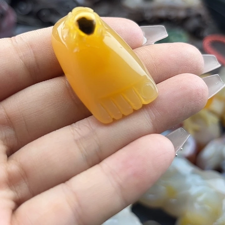 我***字玛瑙未镶嵌手饰玛瑙