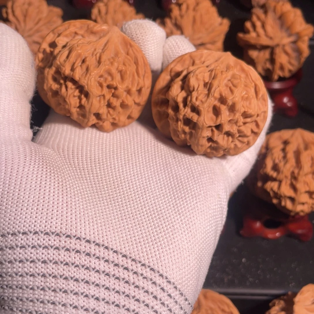 把件文玩核桃44官帽