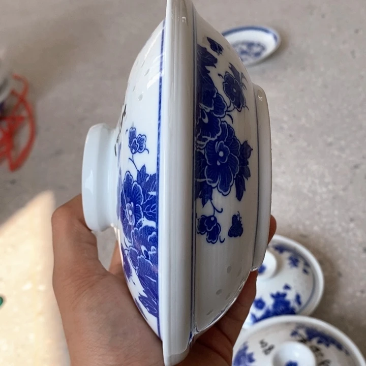 碗景德镇高温细白瓷餐具