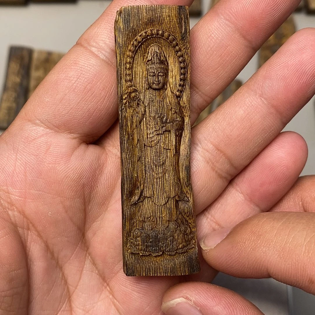 沉香手串梅*观音牌牌5克多样性发一