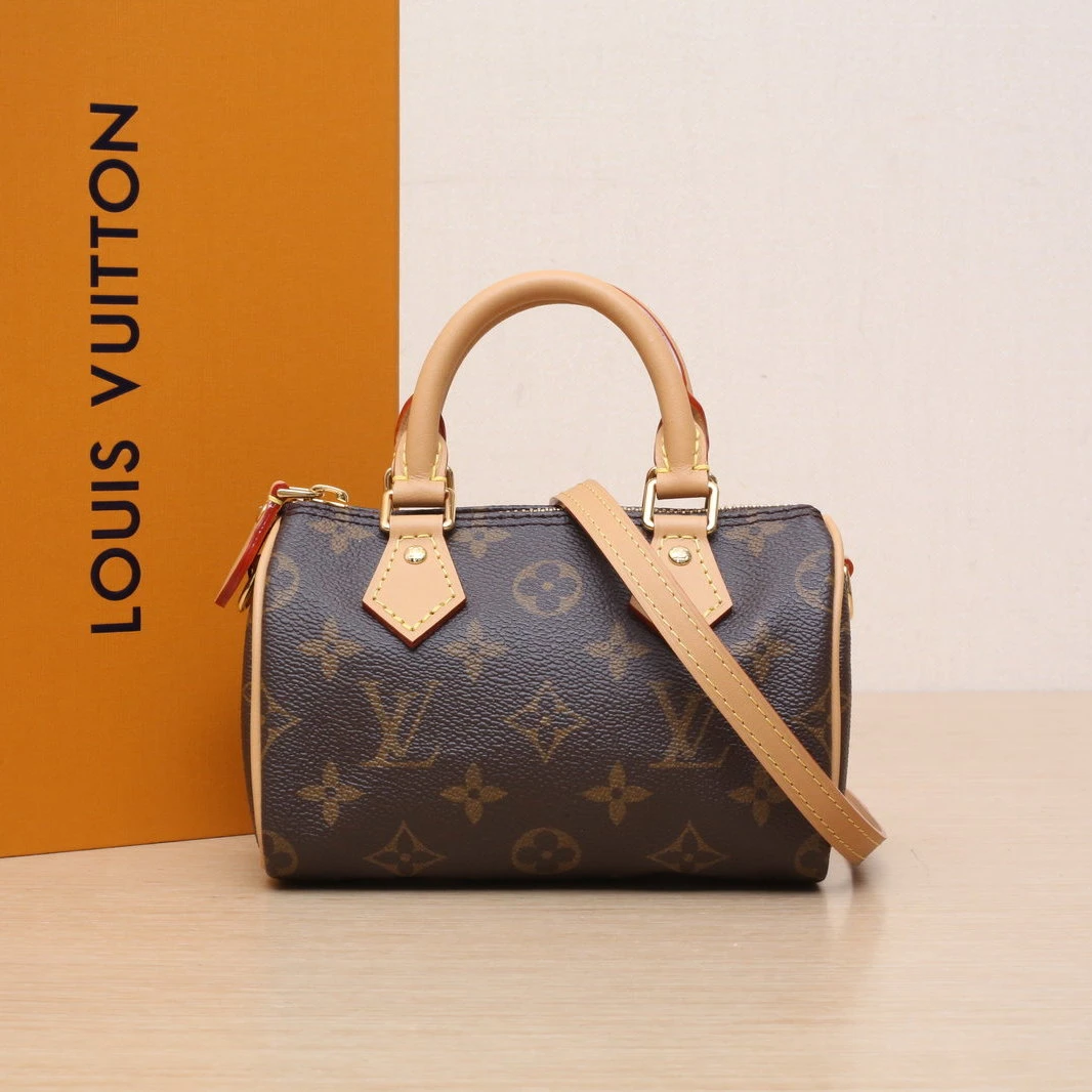 99新 LouisVuitton/路易威登 【娇】Speedy 16 PVC 2022 298183