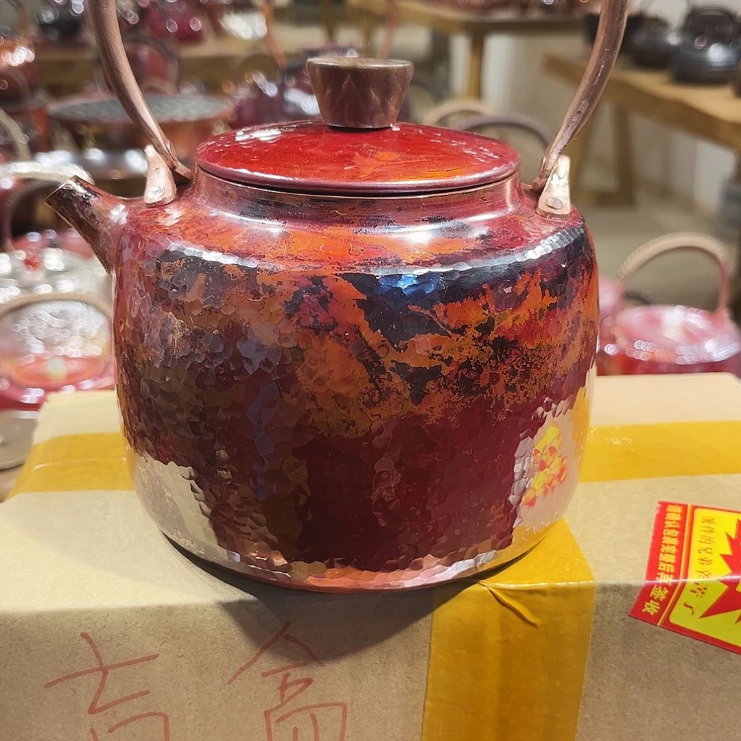 淬火色苏工大壶手工锻打工艺