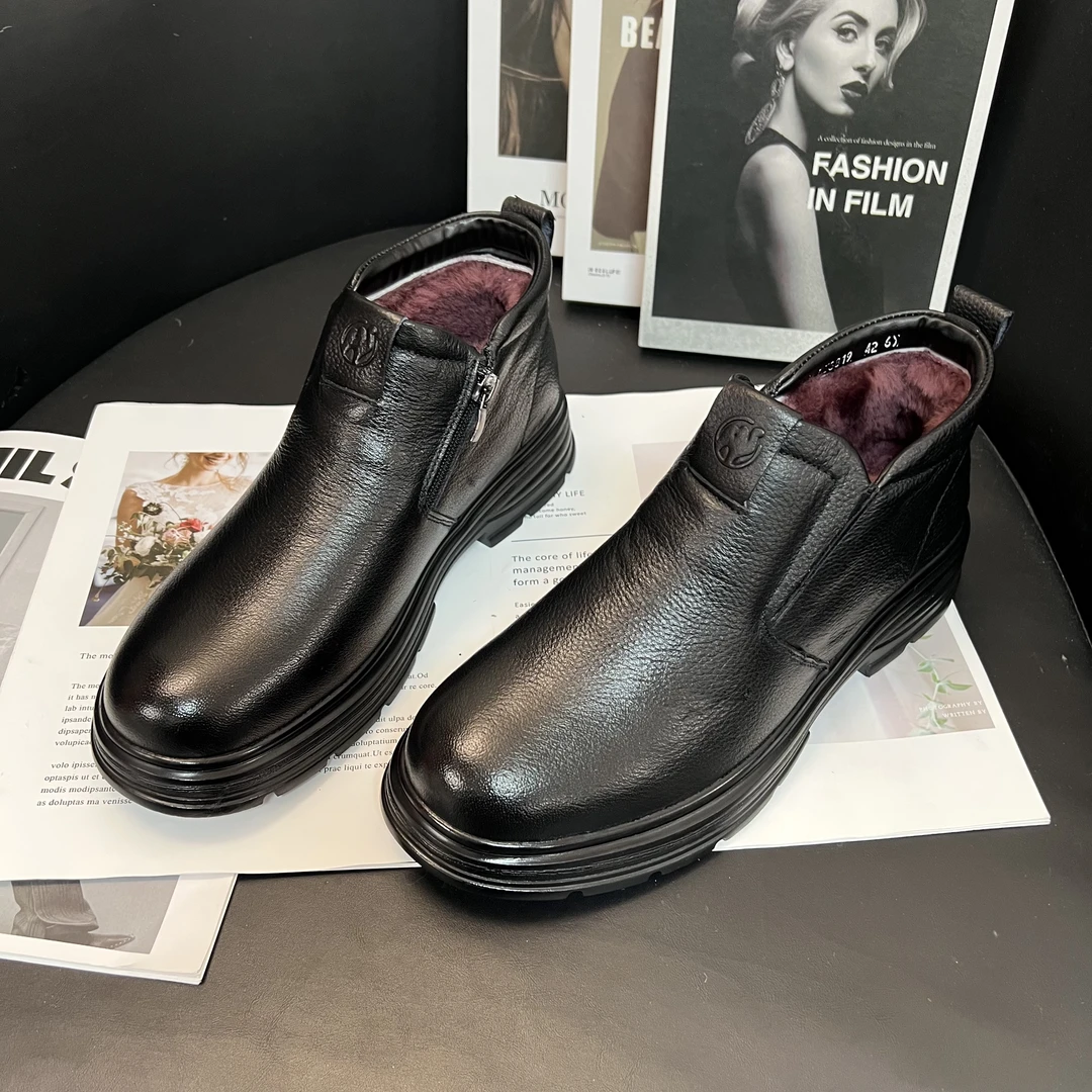 男士经典高奢舒适牛皮男鞋8819