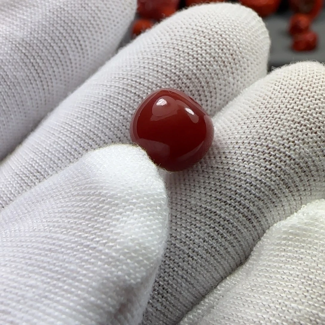 南红玛瑙未镶嵌珠子9