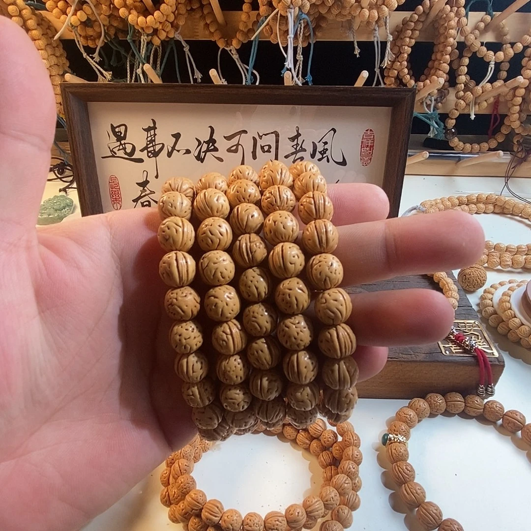 桃核吊坠108桃核脖挂11