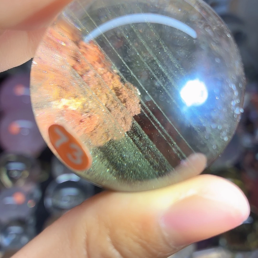 珠宝半成品未镶嵌水晶幽灵千层42