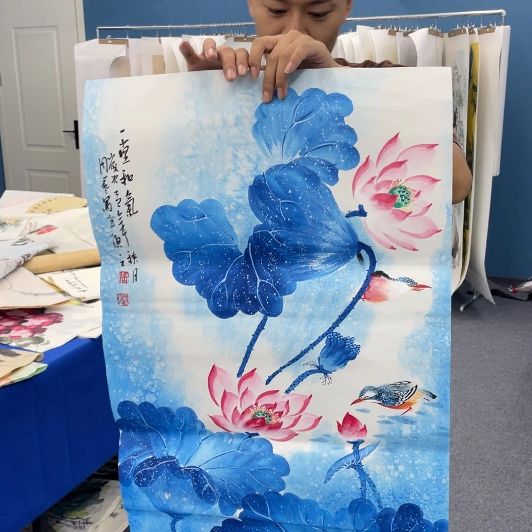 国画手绘国画欣赏一下